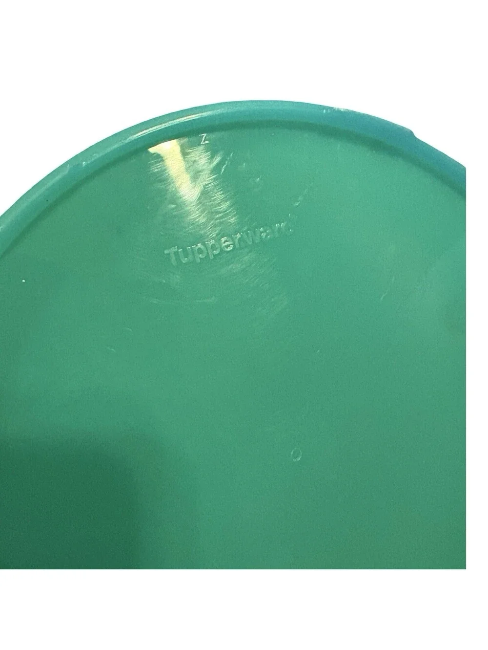 Tupperware Large Tortilla Keeper 12 Cup Container #1283A-1 Green Lid 230-3